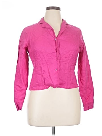 Jones New York Collection 3/4 Sleeve Button-Down Shirt (view 1)