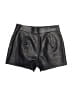 Express 100% Polyester Metallic Black Shorts Size 2 - photo 2