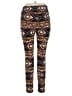 Lularoe Aztec Or Tribal Print Graphic Yellow Black Leggings Size 1X (Tall & Curvy) - photo 2