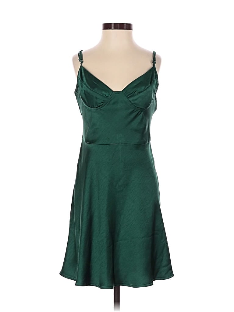 Pre-owned Motel Cocktail Dress In Green