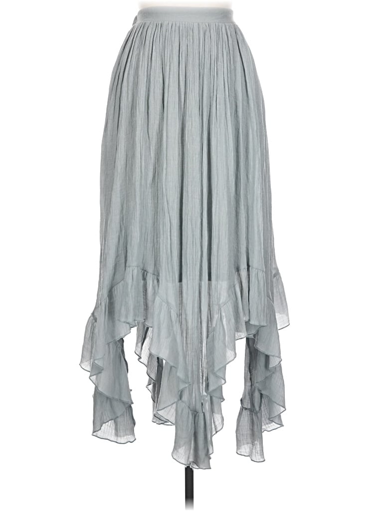 Pre-owned Mia Joy Casual Skirt In Gray