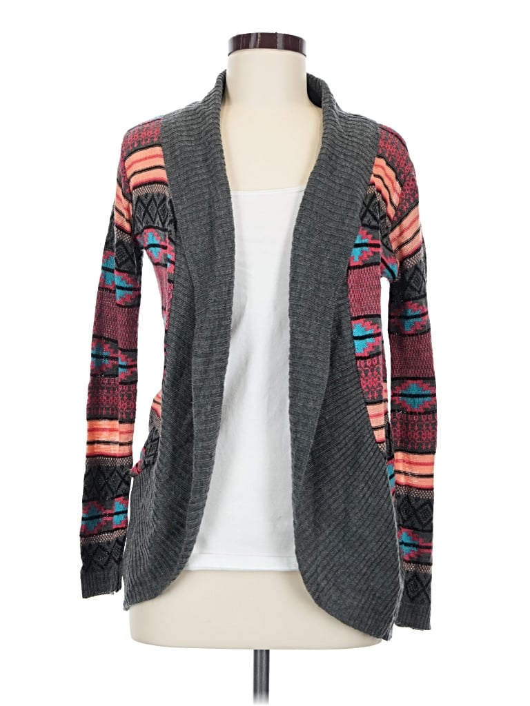 Pre-owned Rue21 Cardigan Sweater In Gray