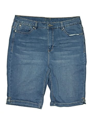 Curve Appeal Denim Shorts (view 1)