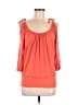 Cache Orange 3/4 Sleeve Top Size M - photo 1