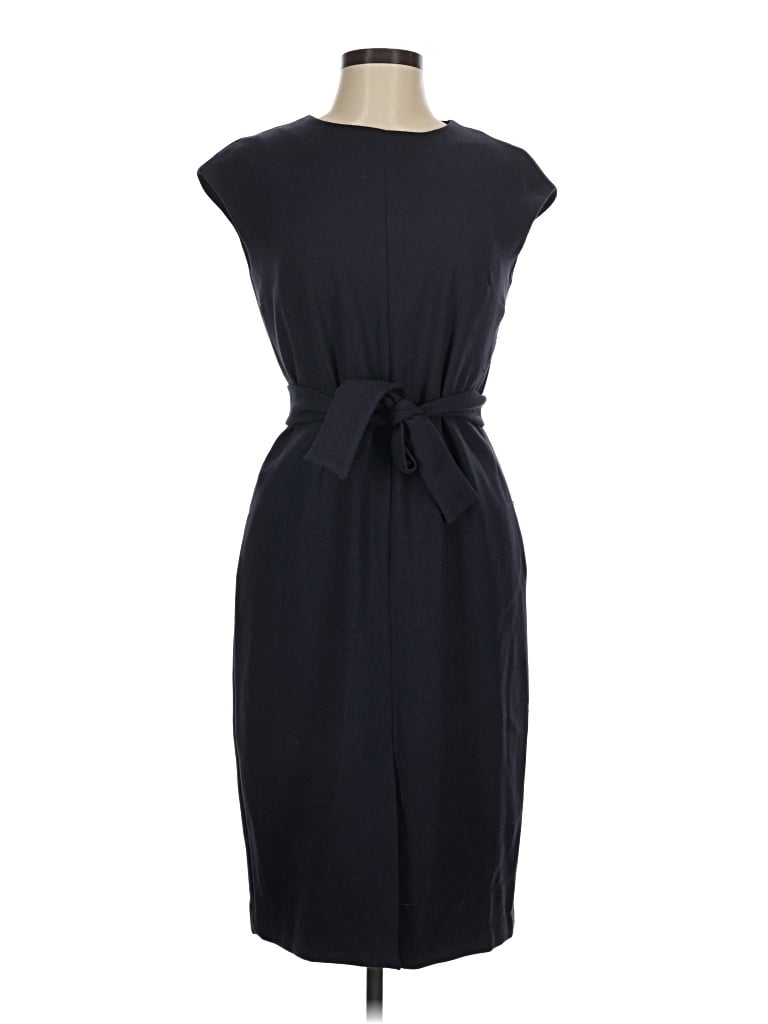 Pre-owned Massimo Dutti Casual Dress In Black