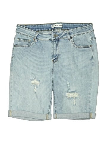 Blue Savvy Denim Shorts (view 1)