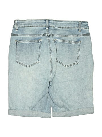 Blue Savvy Denim Shorts (view 2)
