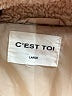 C'est Toi 100% Polyester Tan Fleece Size L - photo 6