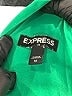 Express Outlet 100% Polyester Solid Green Cocktail Dress Size 10 - photo 7