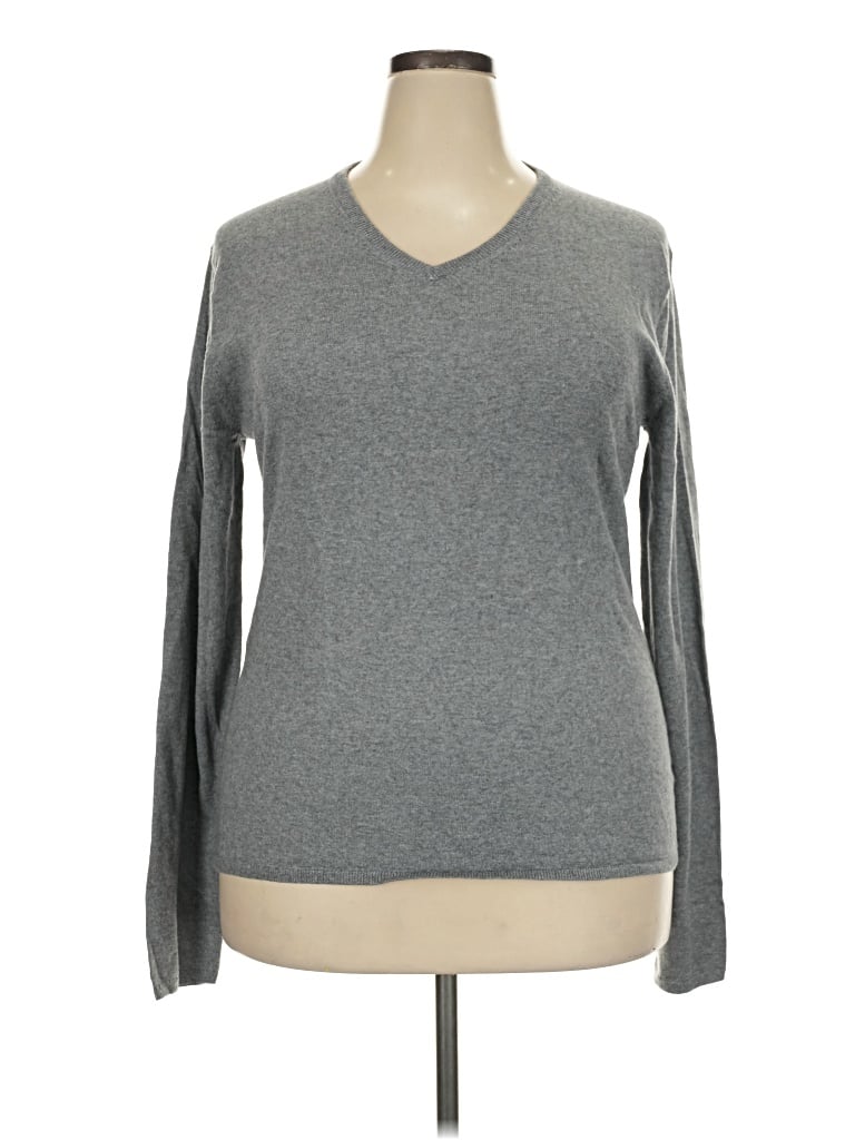 Weatherproof Long Sleeve T-shirt In Gray