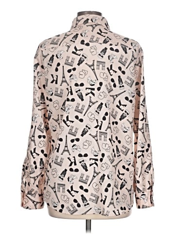 Karl Lagerfeld Paris Long Sleeve Blouse (view 2)