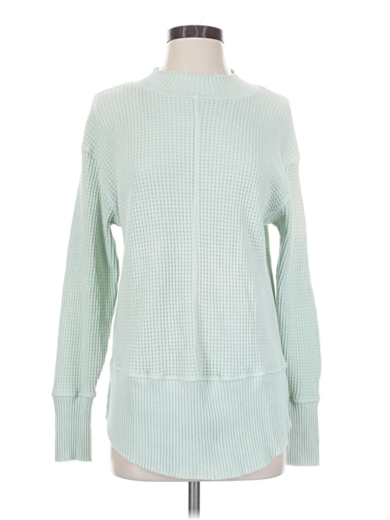 Pre-owned T.la Pullover Sweater In Teal