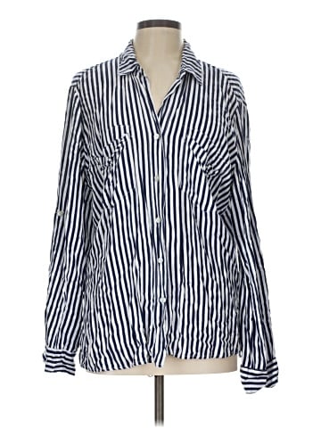 Just Living Long Sleeve Blouse (view 1)