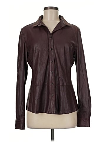 Elie Tahari Leather Jacket (view 1)