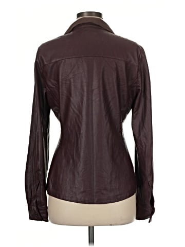Elie Tahari Leather Jacket (view 2)