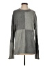 Abercrombie & Fitch Color Block Gray Pullover Sweater Size S - photo 1