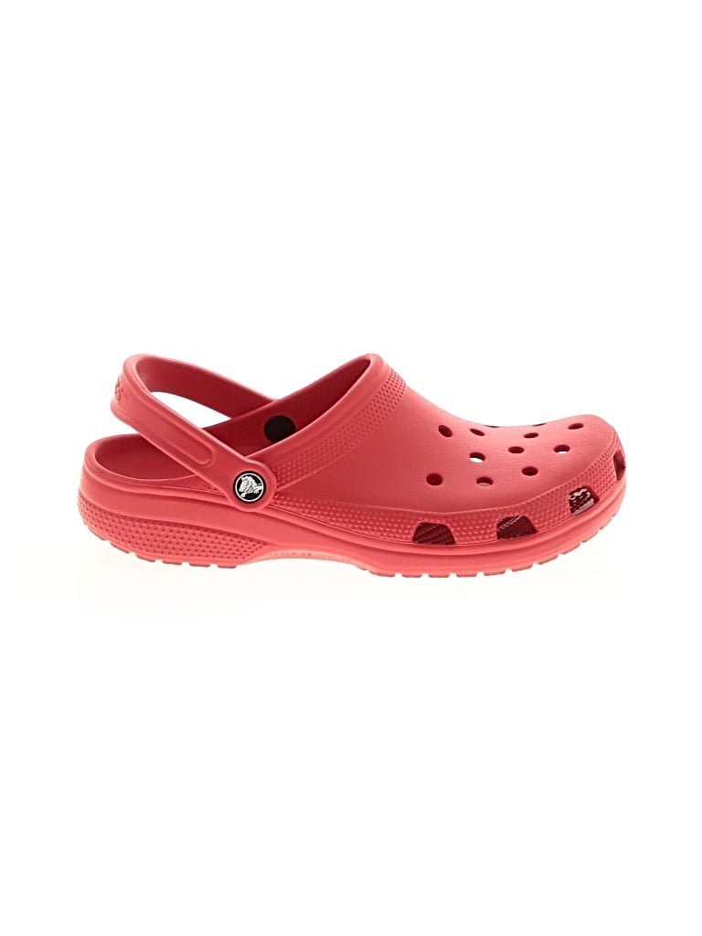 Pre-owned Crocs Mule/clog In Red