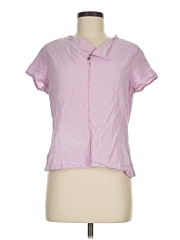 C.M.C by Color Me Cotton Short Sleeve Blouse (view 1)