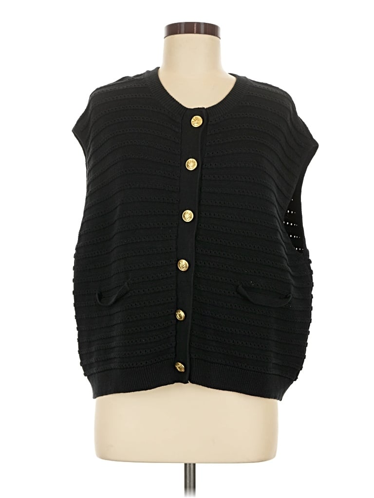 Pre-owned Rag & Bone Sweater Vest In Black