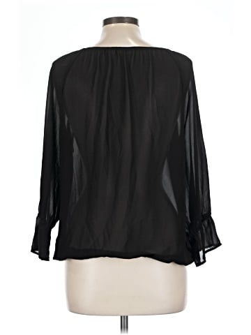 New York & Company 3/4 Sleeve Blouse (view 2)