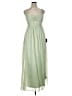 Lulus 100% Polyester Green Cocktail Dress Size XL - photo 1