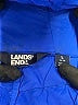 Lands' End 100% Nylon Solid Blue Snow Jacket Size 14 - 16 - photo 6