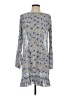 Maje 100% Polyester Print Blue Casual Dress Size EU (FR) 36 / US 4 - photo 1