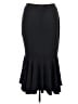 Shein Solid Black Formal Skirt Size 1X - photo 1