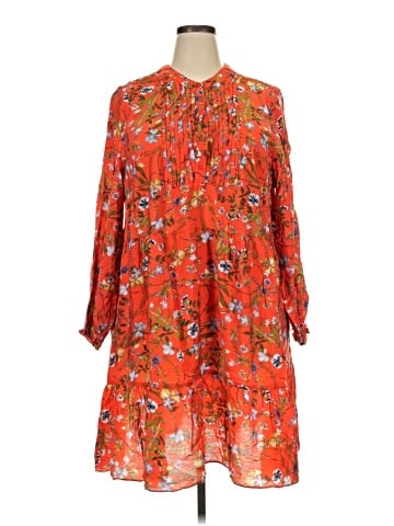 Terra & Sky Casual Dress (view 1)