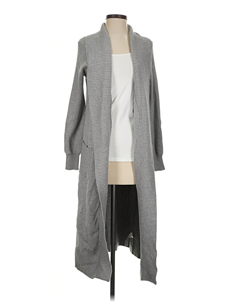Pre-owned Lascana Cardigan Sweater In Gray