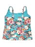 Lands' End Floral Blue Swimsuit Top Size 14DDD - photo 2