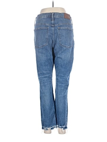 Madewell The High-Rise Slim Boyjean in Melbourne Wash (view 2)