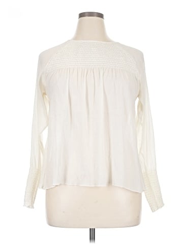Zara Basic Long Sleeve Blouse (view 1)