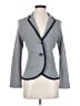 Lands' End 100% Polyester Gray Blazer Size 2 (petite) - photo 1