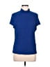 DKNY Blue Short Sleeve Top Size M - photo 1
