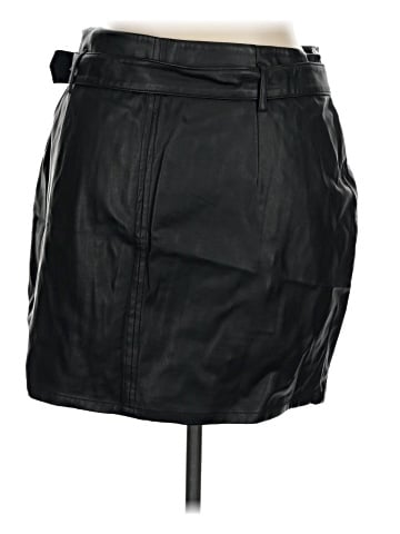 Express Faux Leather Skirt (view 2)