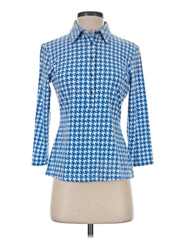 J. McLaughlin 3/4 Sleeve Button-Down Shirt (view 1)