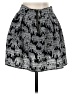 Aeropostale 100% Polyester Graphic Black Casual Skirt Size XS - photo 2