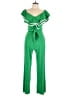 Shein Color Block Green Jumpsuit Size L - photo 1
