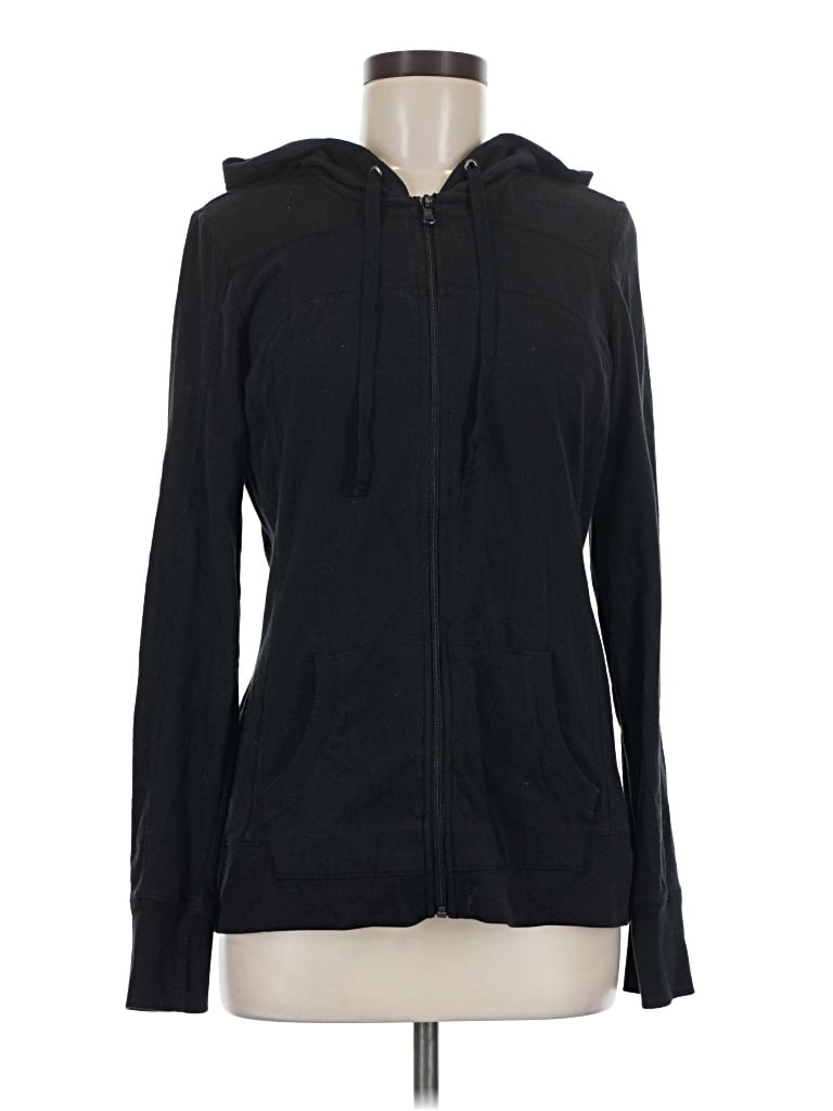Pre-owned Tek Gear Zip Up Hoodie In Black