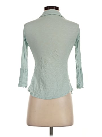 James Perse 3/4 Sleeve Button-Down Shirt (view 2)