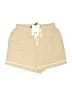 Rachel Parcell Solid Tan Athletic Shorts Size XS - photo 1