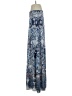 Coco Bianco Paisley Blue Casual Pants Size S - photo 5