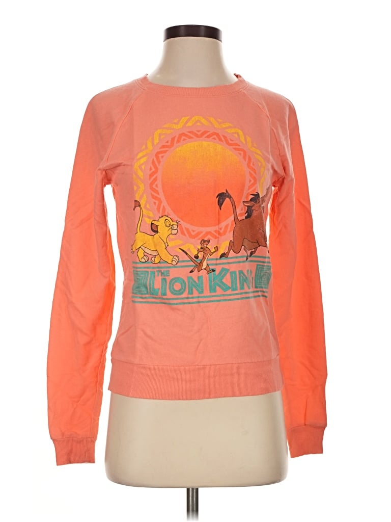 Pre-owned Disney Sweatshirt In Orange