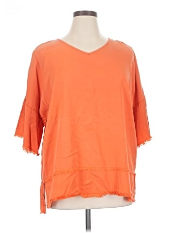 Tru Luxe Jeans 3/4 Sleeve T-Shirt (view 1)