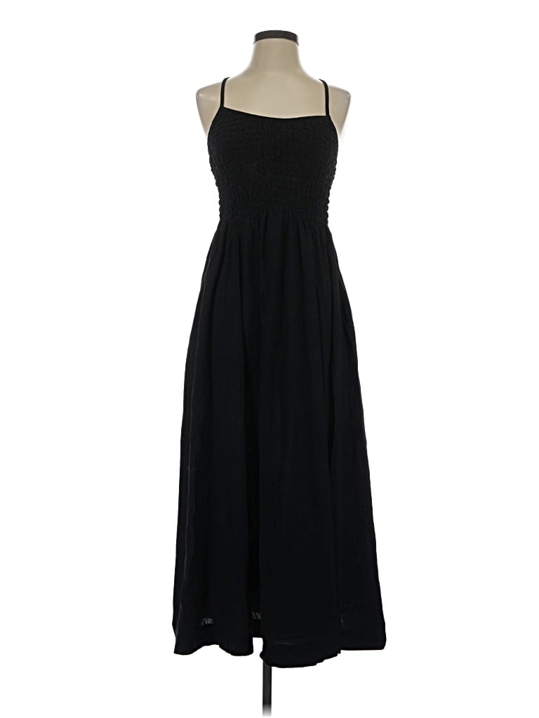 Pre-owned Miou Muse Casual Dress In Black