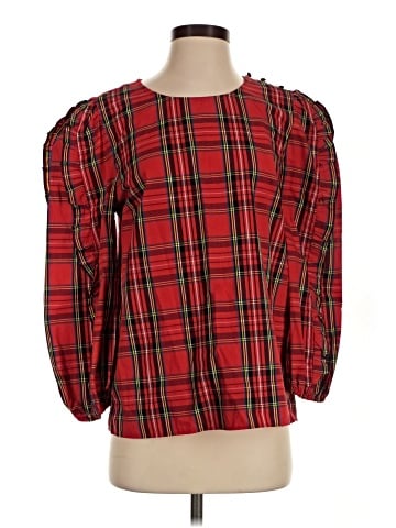 J.Crew 3/4 Sleeve Blouse (view 1)