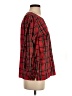 J.Crew 100% Cotton Red 3/4 Sleeve Blouse Size S - photo 4