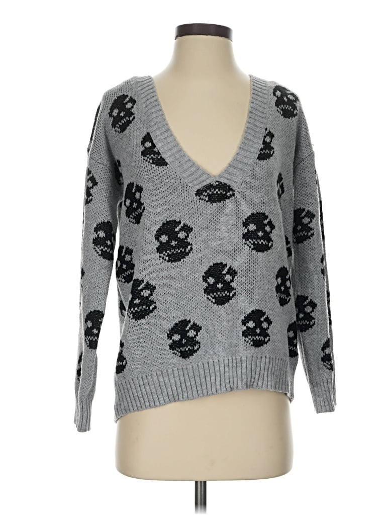 Pre-owned Pol Pullover Sweater In Gray