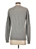 Pull&Bear Solid Gray Pullover Sweater Size S - photo 2